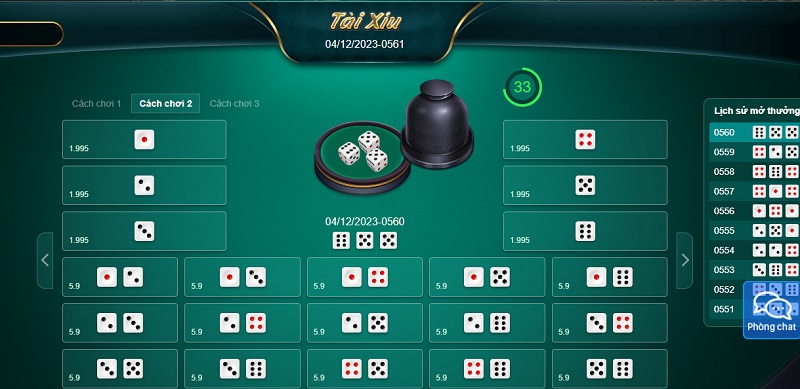 Khái quát chung về game tài xỉu tại nhà cái QH88 siêu hot